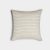 Narrow Stripe Sable and Coconut
