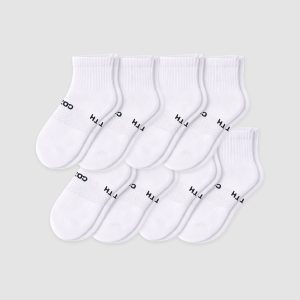 Women's Essential Quarter Sock 8-Pack