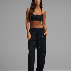 Women's First Layer Pajama Soft Bra & Pajama Pant Set