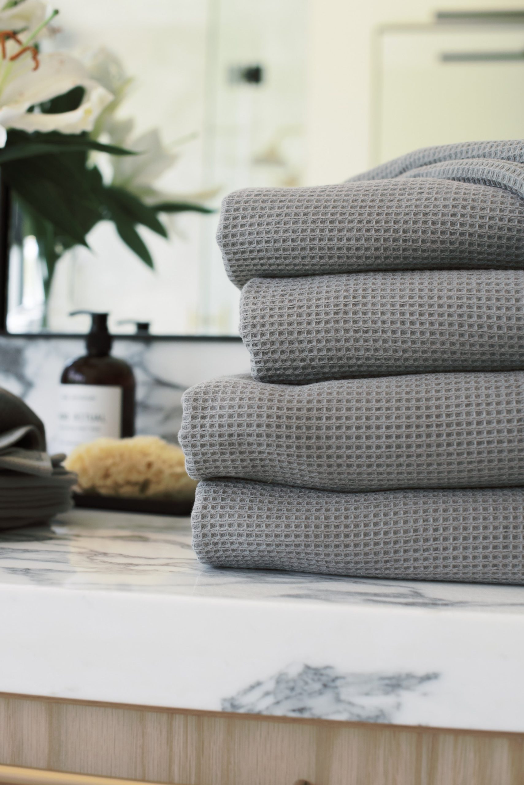Waffle Bath Towels - Image 5
