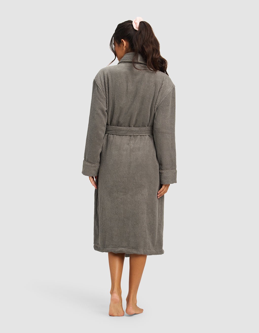 Ribbed Terry Bath Robe - Image 3