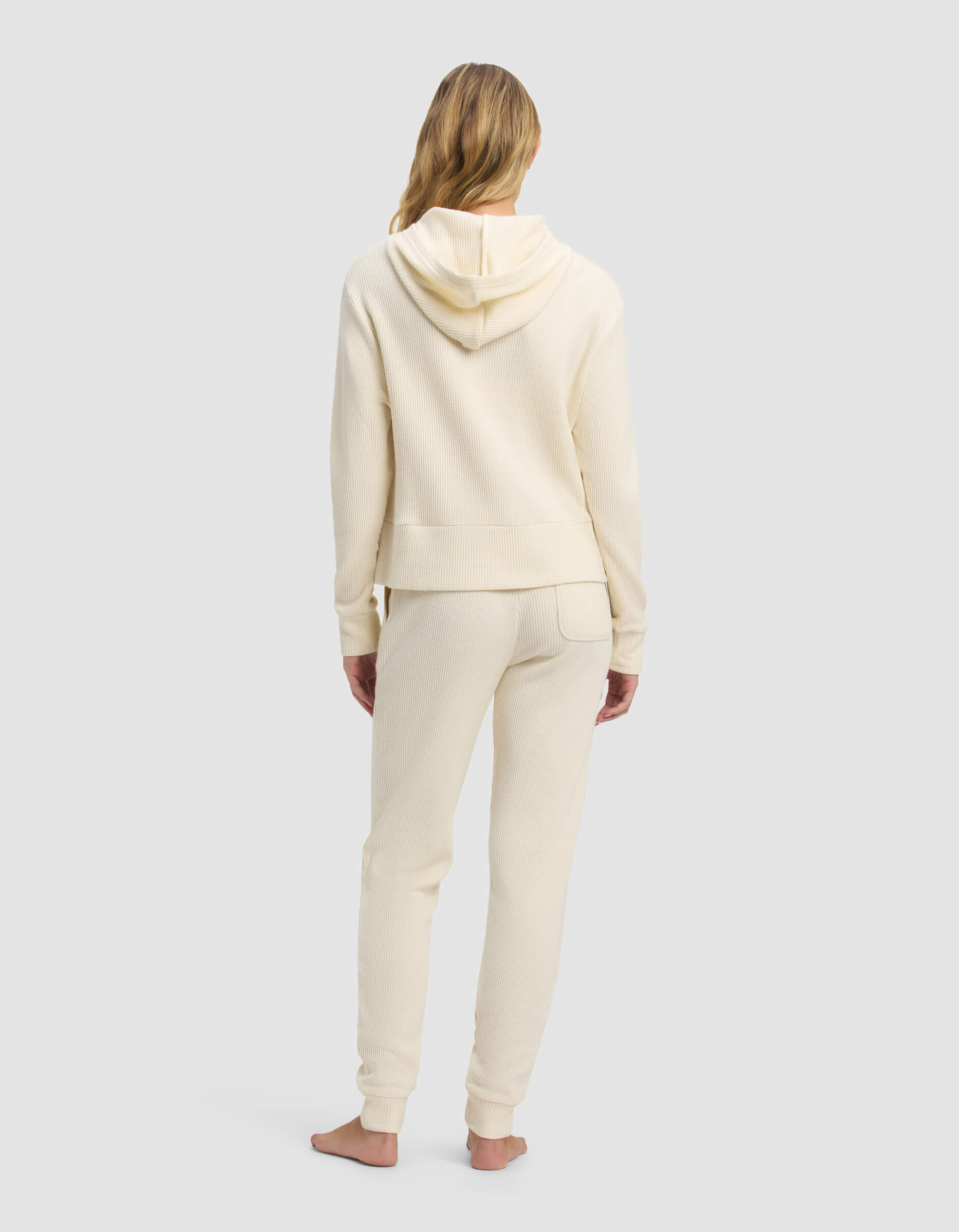 Women's Blake Waffle Hoodie & Jogger Set - Image 2