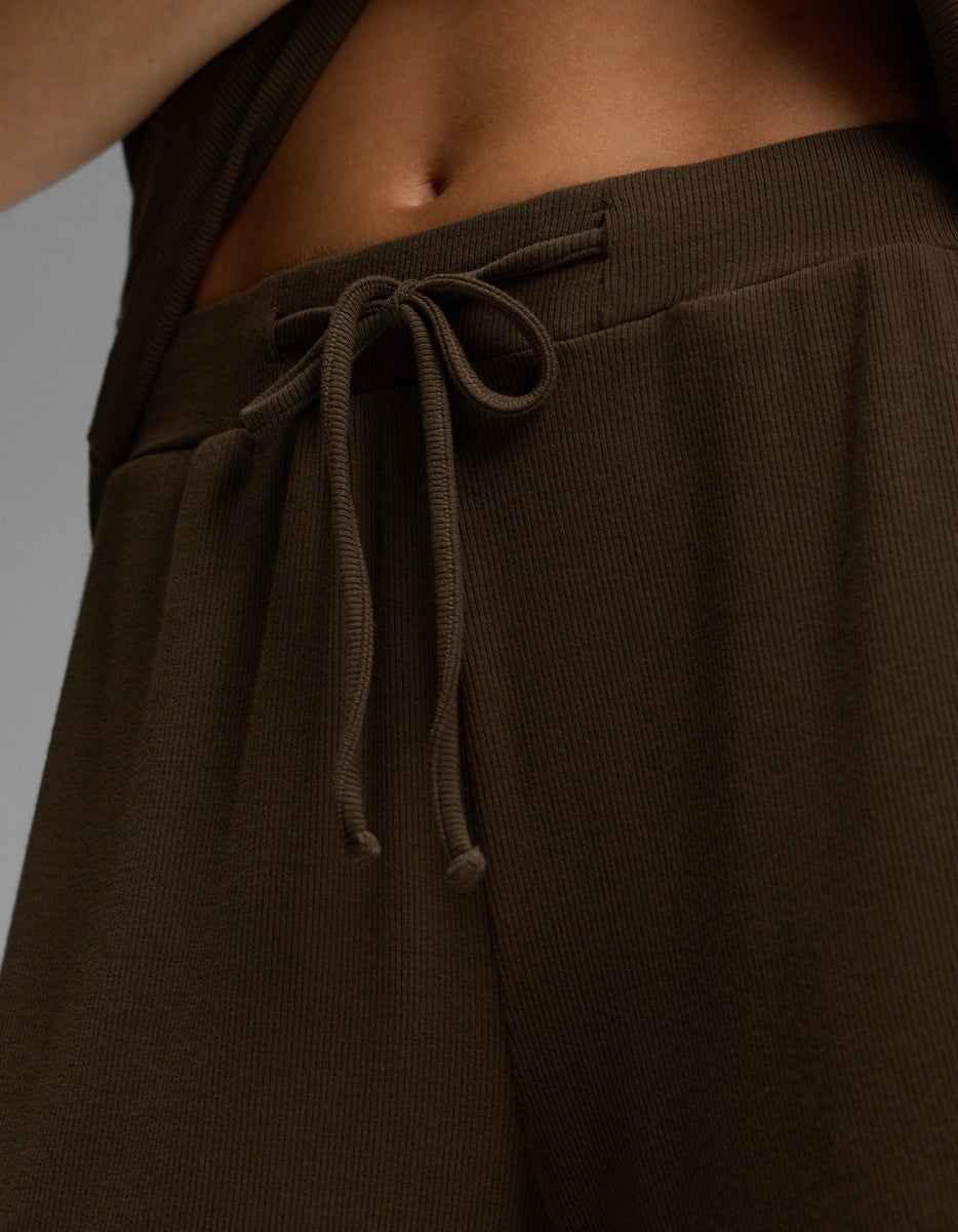 Women's Bamboo Rib-Knit Classic Pajama Short - Image 5