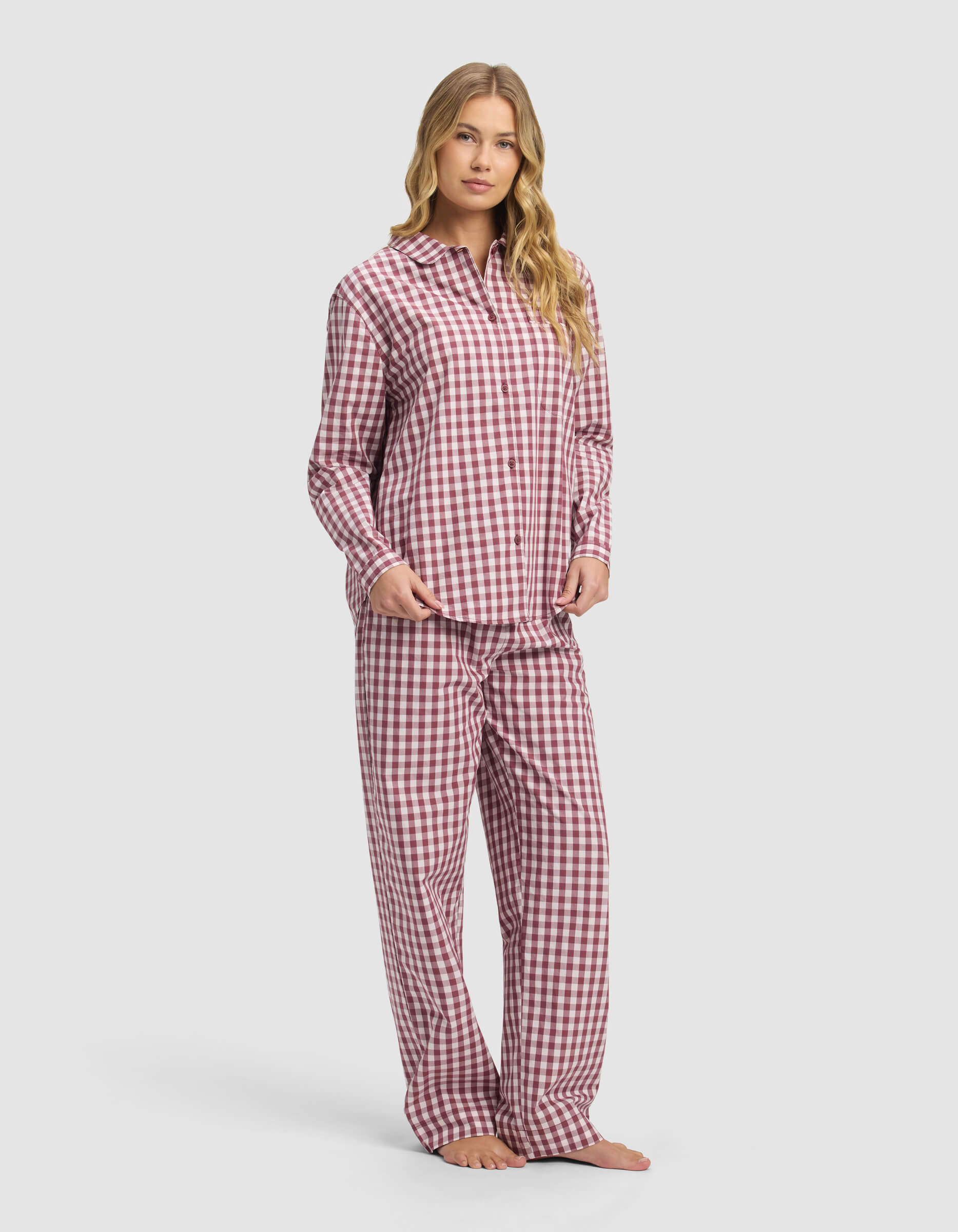 Women's Sutton Long Sleeve Pajama Set - Image 3