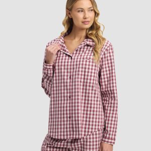 Women's Sutton Long Sleeve Pajama Top